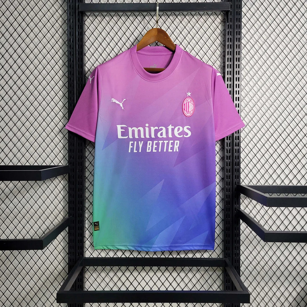 camisa de futebol 2023/2024 AC Milan