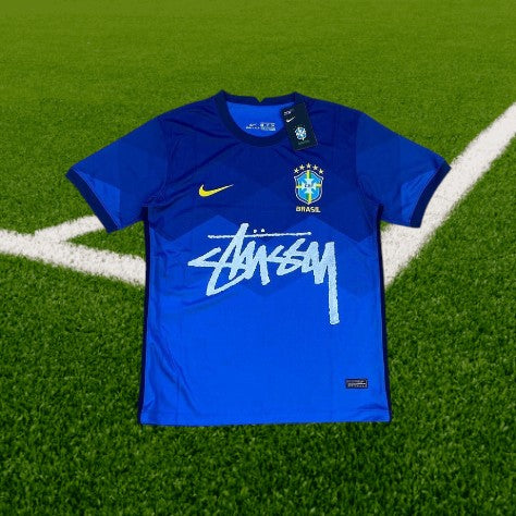 Brazil x stussy special edition jersey